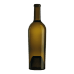 Garrafa de vidro 1855 750ml Antique Bordeaux Saverglass para vinhos premium.