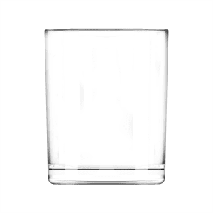 Copo de vidro Citral 330ml cilíndrico, elegante e resistente, ideal para velas aromáticas e decorações sofisticadas.