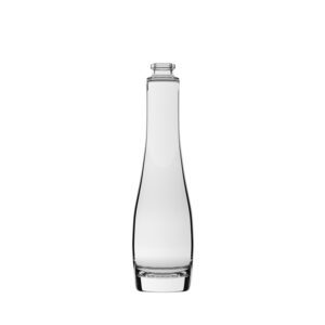Frasco de vidro Flores 50ml em formato cônico, ideal para perfumes premium.