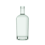 Garrafa de vidro London Eco 750ml com vidro reciclado, fechamento Plate e design sofisticado sustentável.