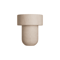 Rolhas monobloco sintéticas em cores bege e preta com diversas dimensões para destilados.