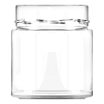 Pote de vidro Spa 250ml para Home & Spa e Skin Care com terminação Deep 70mm.