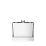 Frasco de vidro Mafra 100ml cilíndrico com terminação FEA15, ideal para perfumaria premium.