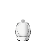 Frasco de vidro Rubi 60ml inspirado em rubi lapidado, com terminação FEA 15 e design sofisticado para fragrâncias premium.