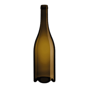 Garrafa de vidro Bourgogne Invent 750ml Saverglass sustentável para vinhos finos.