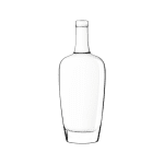 Garrafa de vidro Diva 750ml Saverglass com design curvilíneo e elegante.