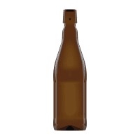 Garrafa de vidro Belga Clip 550ml para cerveja artesanal.