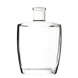 Garrafa de vidro Elliptic 750ml Saverglass para destilados premium.
