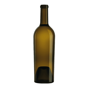 Garrafa de vidro 1855 750ml Antique Bordeaux Saverglass para vinhos premium.