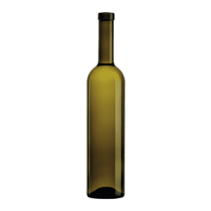 Garrafa de vidro Bamboo Wine 500ml Saverglass com design moderno e linhas precisas.