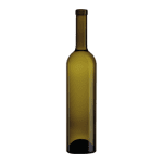 Garrafa de vidro Bellissima Wine 500ml Saverglass com silhueta cônica elegante.