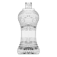 Frasco de vidro Classic Circular 100ml para Home & Spa com terminação 18/415.