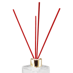 Varetas de fibra coloridas para difusores, ideais para aromatização e decoração.