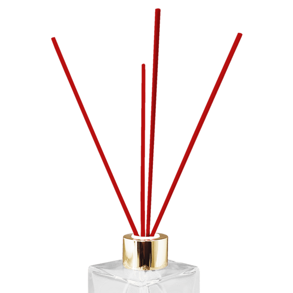 Varetas de fibra coloridas para difusores, ideais para aromatização e decoração.