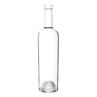 Garrafa de vidro Éclat Moon Rising 1500ml Saverglass com vidro Extra White e design magnum elegante.