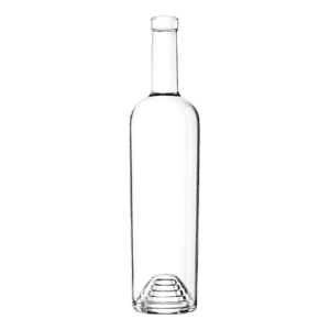 Garrafa de vidro Éclat Moon Rising 1500ml Saverglass com vidro Extra White e design magnum elegante.