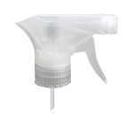 Válvula gatilho 28/410 preta para cosméticos e limpeza.