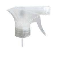 Válvula gatilho 28/410 preta para cosméticos e limpeza.