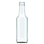 Garrafa Ice 275ml com terminação Twist-off Verallia, vidro transparente e design moderno.