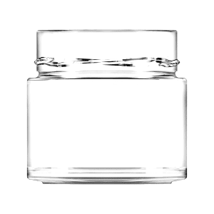 Frasco de vidro Infinity 210ml para cuidados pessoais e Home & Spa com terminação Deep 70mm.