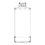 Frasco de vidro Olívia 200ml para Home & Spa com terminação 28/410.