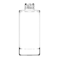 Frasco de vidro Olívia 200ml para Home & Spa com terminação 28/410.