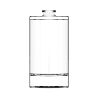 Frasco de vidro Olívia 50ml cilíndrico com terminação FEA15.