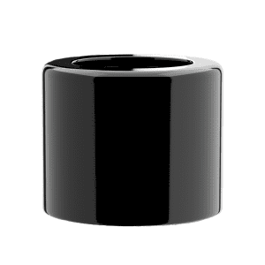 Colar para recrave FEA15 metálico em preto, prata e ouro para frascos de perfume e difusores.