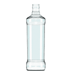 Garrafa Siberia 900ml com terminação Guala 1031 Verallia, vidro transparente e design premium.