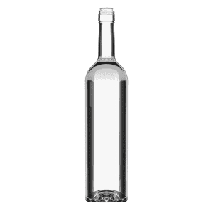 Garrafa Burdeos Ecova 750ml com tampa screw cap 30×60 da Verallia em vidro branco Ecova.