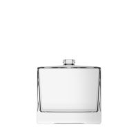 Frasco de vidro Mafra 100ml cilíndrico com terminação FEA15, ideal para perfumaria premium.