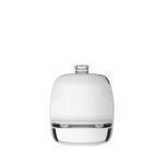 Frasco de vidro Momi 100ml extra-branco com terminação FEA15 inspirado no universo marinho.