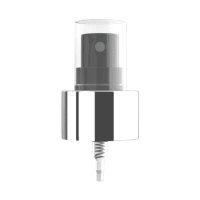 Spray Luxo 28/410 dourado com atuador preto, acabamento metálico e válvula de pulverização fina