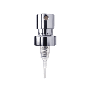 Válvula recrave 15mm metálica para frascos de perfume.