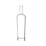 Garrafa de vidro Essencia 700ml Saverglass com curvas suaves e base espessa.