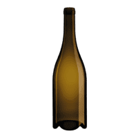Garrafa de vidro Bourgogne Invent 750ml Saverglass sustentável para vinhos finos.