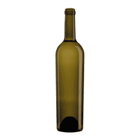 Garrafa de vidro Première 750ml Saverglass para vinhos modernos.