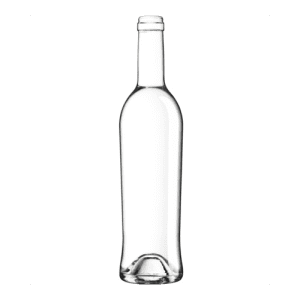 Garrafa de vidro Signature 500ml Saverglass para vinhos modernos e varietais.