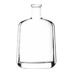 Garrafa de vidro Attitude 750ml Saverglass para destilados premium.