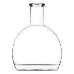 Garrafa de vidro Bubble 700ml Saverglass para destilados premium.