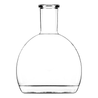 Garrafa de vidro Bubble 700ml Saverglass para destilados premium.
