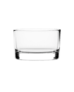 Embalagem de vidro Dappen 30ml compacta e sofisticada, ideal para mini velas e kits aromáticos.