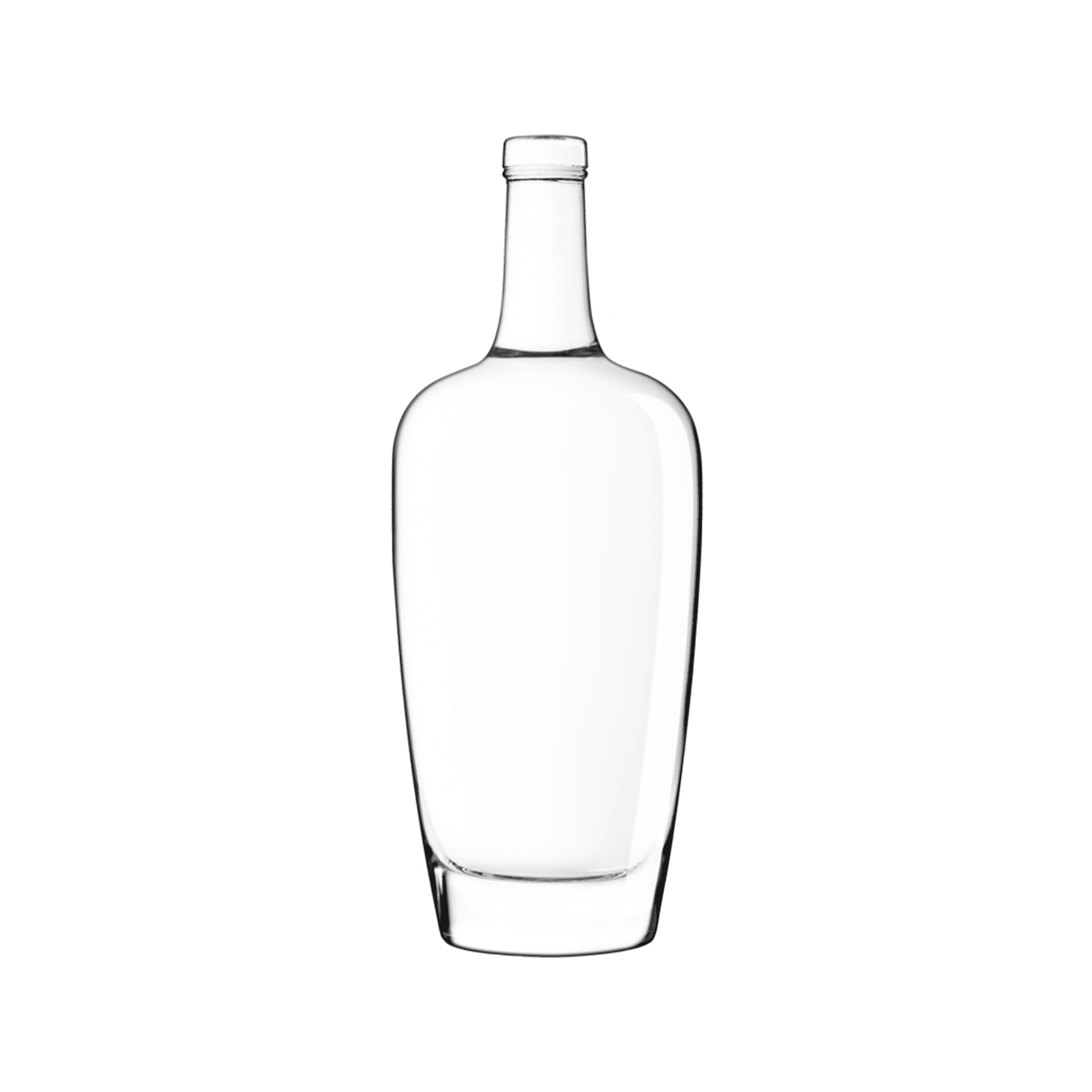 Garrafa Diva 750ml – Saverglass Garrafa de vidro Diva 750ml Saverglass com design curvilíneo e elegante.