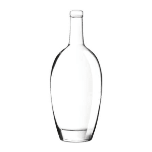 Garrafa de vidro Danai 700ml Saverglass para destilados premium.