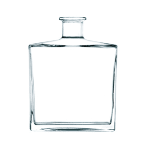 Garrafa de vidro Jens 1500ml Saverglass para destilados premium em grande formato.