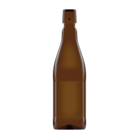 Garrafa de vidro Belga Clip 550ml para cerveja artesanal.