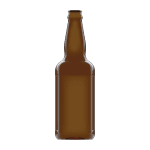 Garrafa de vidro Premium 500ml Verallia para cerveja.