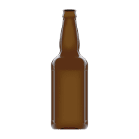Garrafa de vidro Premium 500ml Verallia para cerveja.