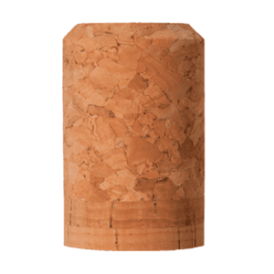 Rolhas tradicionais Ganau para espumantes, produzidas com cortiça selecionada e discos sólidos naturais.