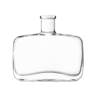 Garrafa de vidro Yogi 500ml Saverglass para destilados premium.